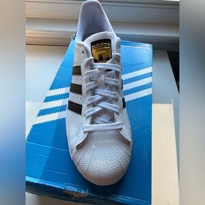 Adidas Superstar White Black | Women’s Size 10 | Timeless Classic!